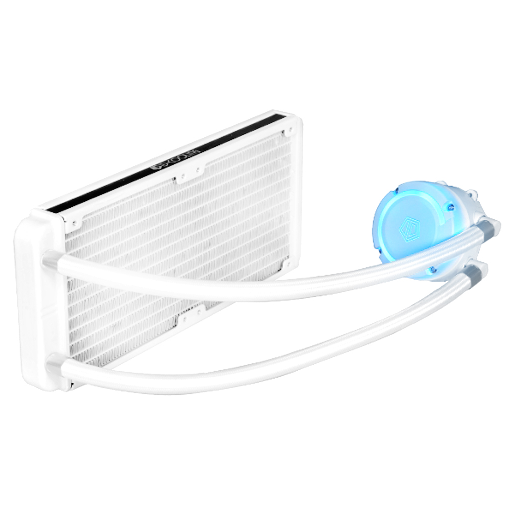 ID-COOLING AURAFLOW 240 RGB SNOW