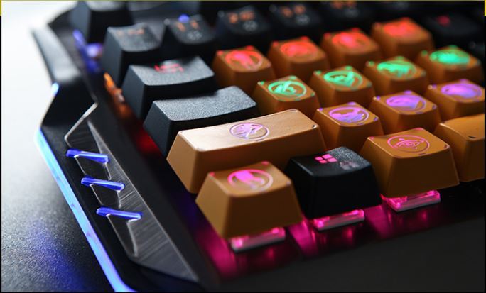 BATTLE GROUND KEYCAP ABS 16KEY SET