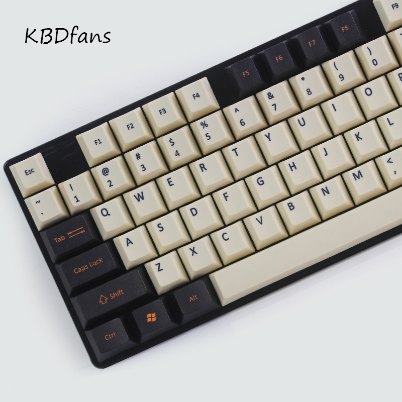 염료 승화 PBT Carbon 108 표준 규격 키캡 세트