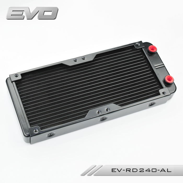 Bykski EVO EV-RD240-AL 240mm 알루미늄 라디에이터