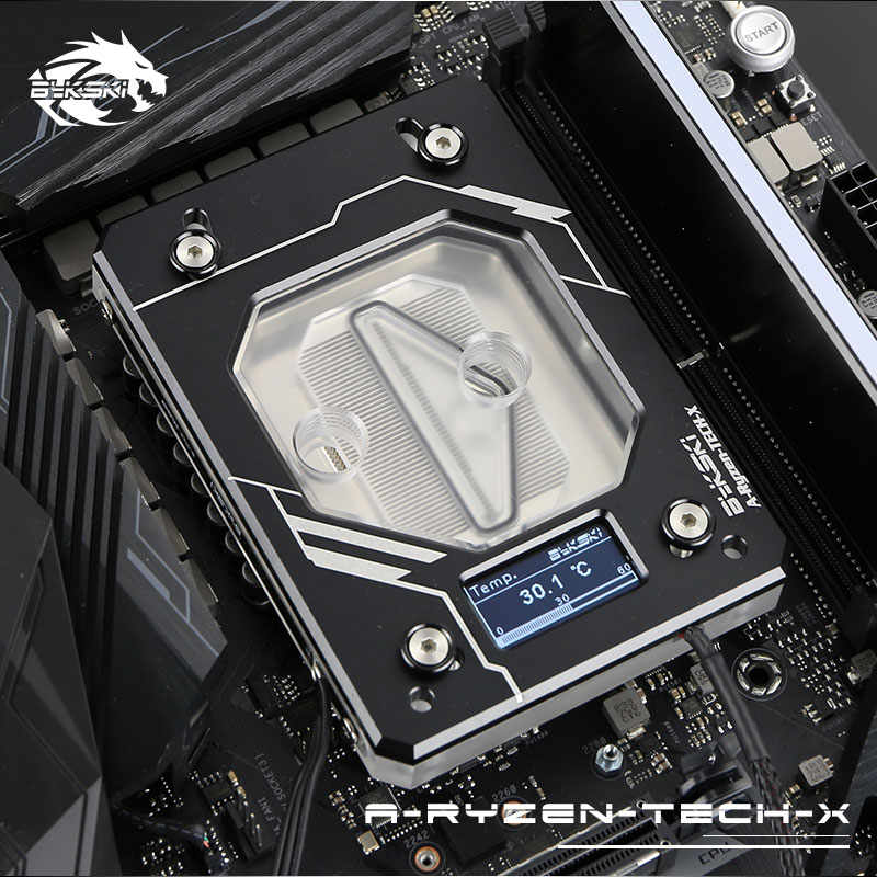 Bykski A-RYZEN-TECH-X AM4 CPU 워터 블럭