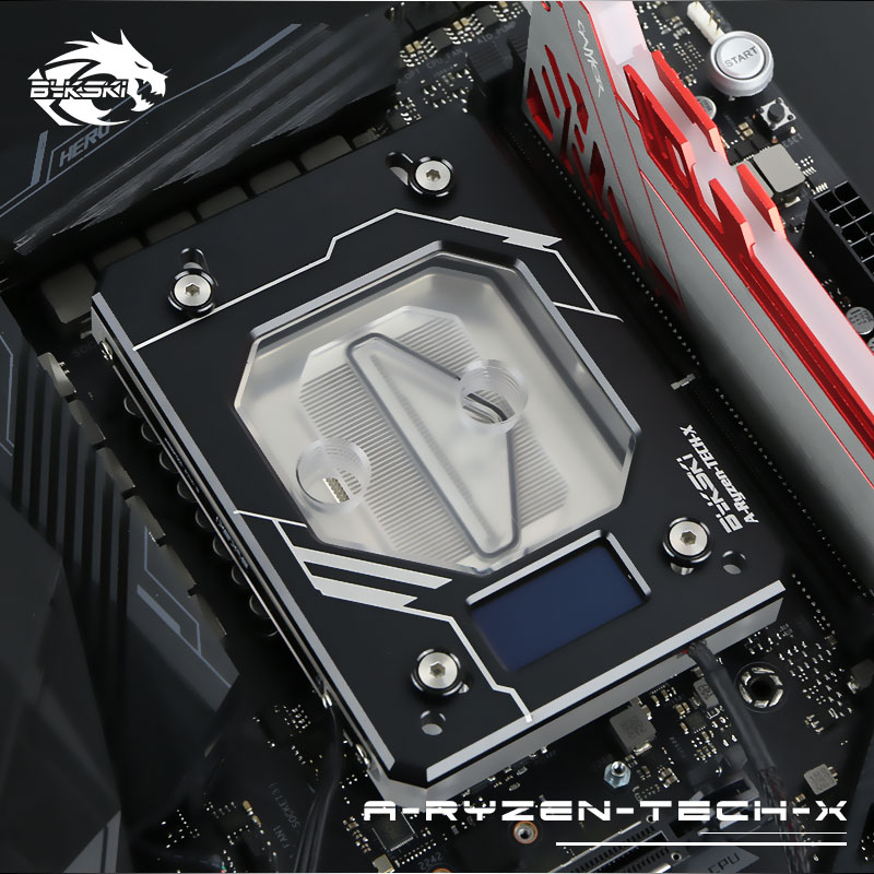 Bykski A-RYZEN-TECH-X AM4 CPU 워터 블럭