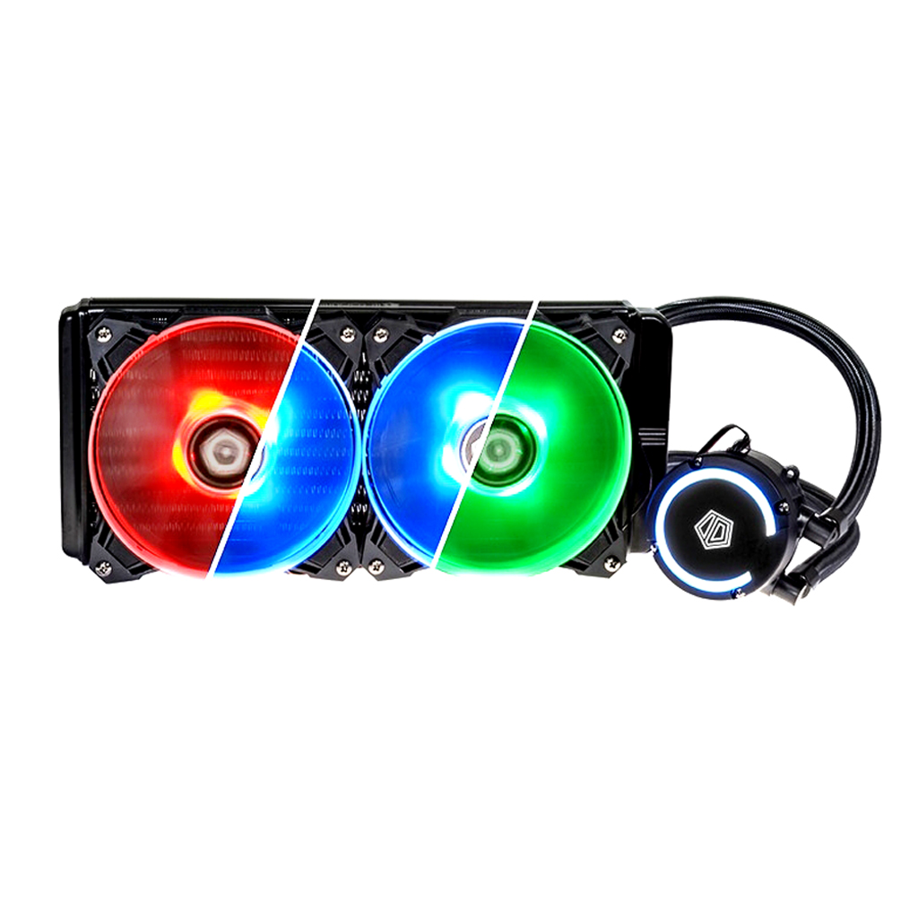 ID-COOLING AURAFLOW 240 RGB BLACK