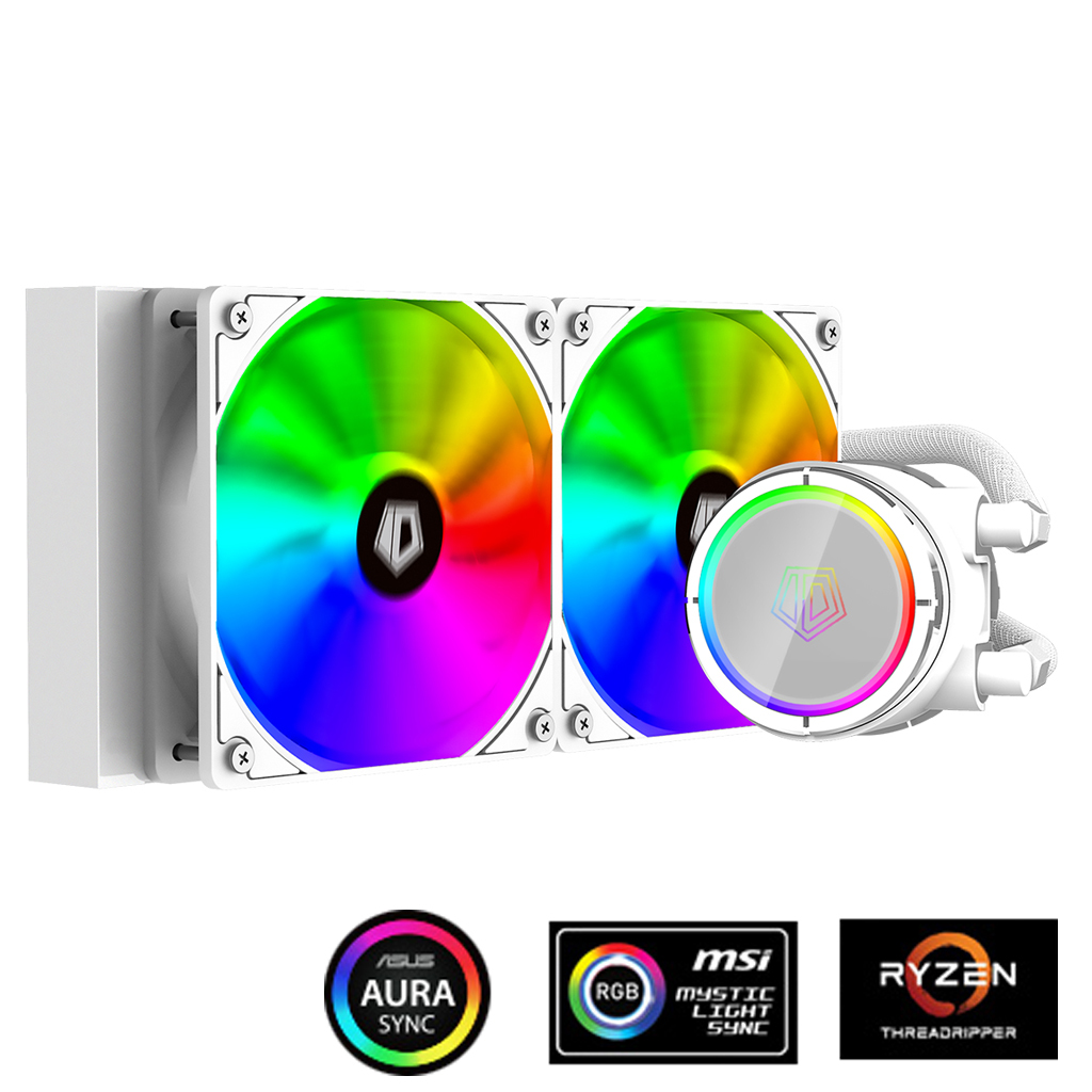 ID-COOLING ZOOMFLOW X 240 SNOW