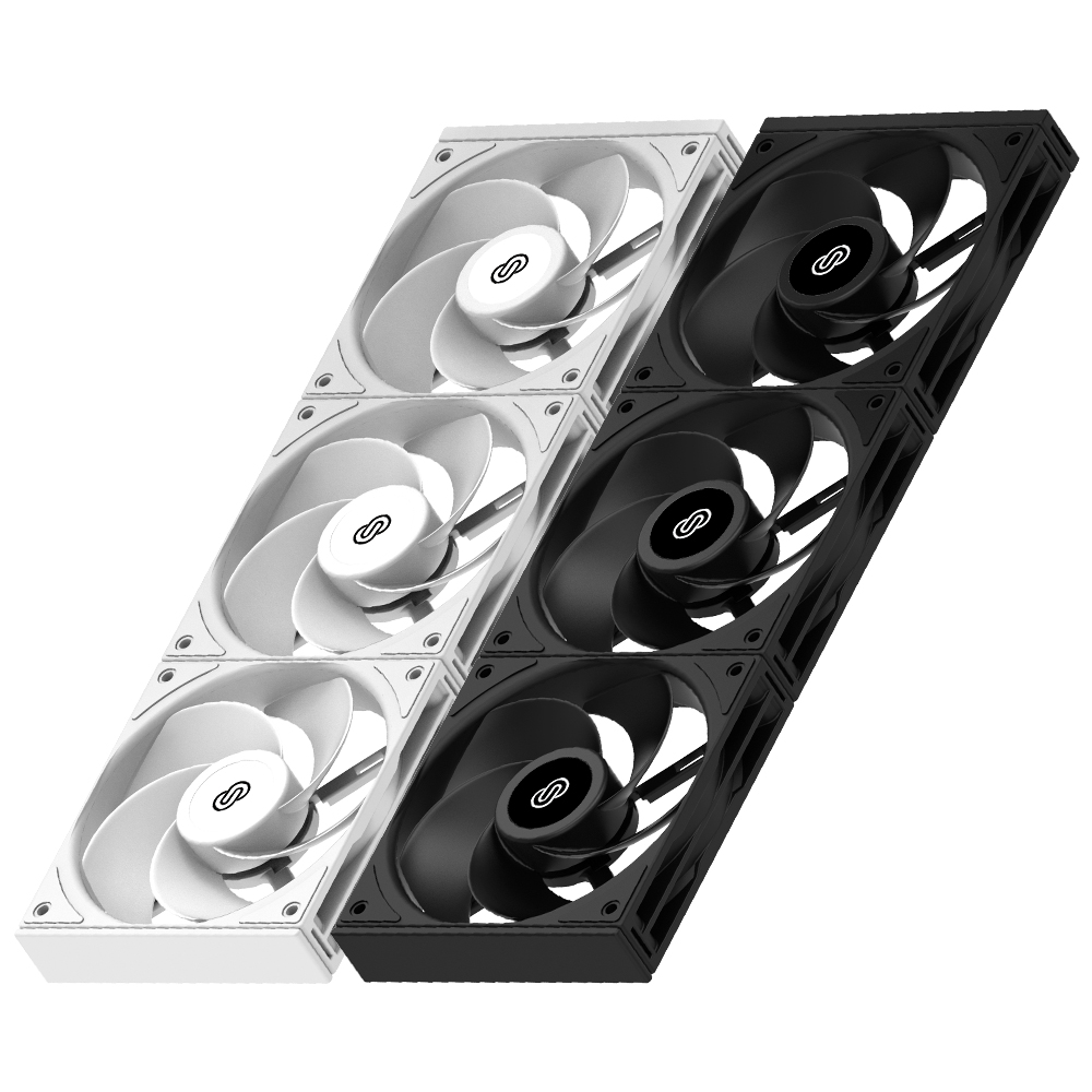 3RSYS Silence GI 120-N 데이지체인 3PACK BLACK